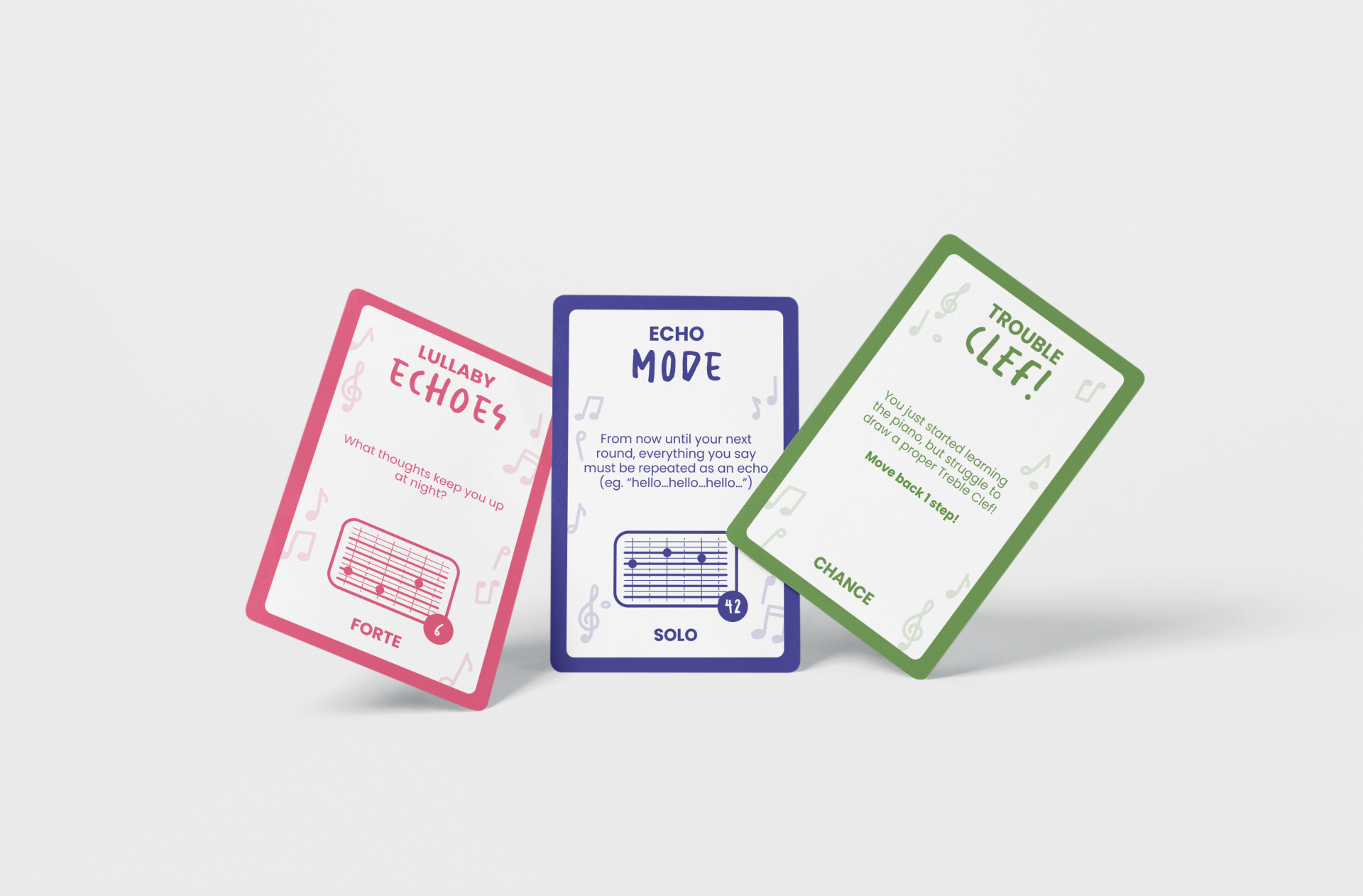 Harmony Quest conversation and action cards